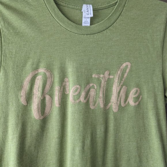 'Breathe' Bella+Canvas short sleeve t-shirt - Picture 3 of 5